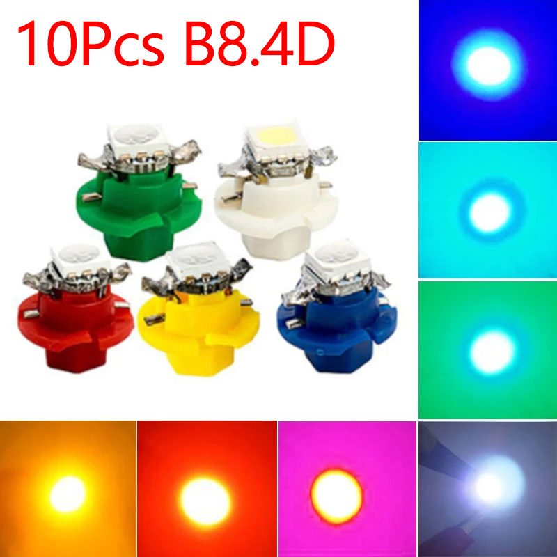 10 adet 12V 7 renkler B8.4 yep - Grow Light T5 incelemesi ve fiyatı
